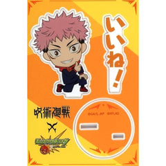 Jujutsu Kaisen x Monster Strike Yuji Itadori Good Job Acrylic Stand Acrylic Stands [USED]
