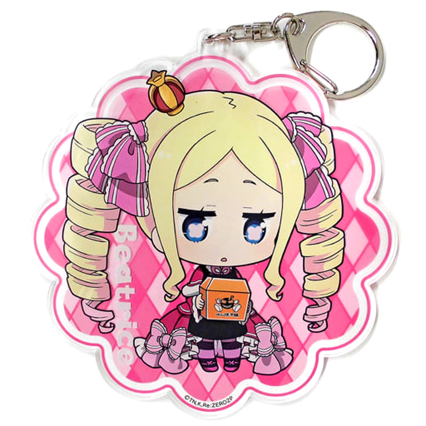Re:ZERO -Starting Life in Another World- Beatrice Trading Acrylic Keychains Bakudan-Yaki Honpo Limited Keychains [USED]