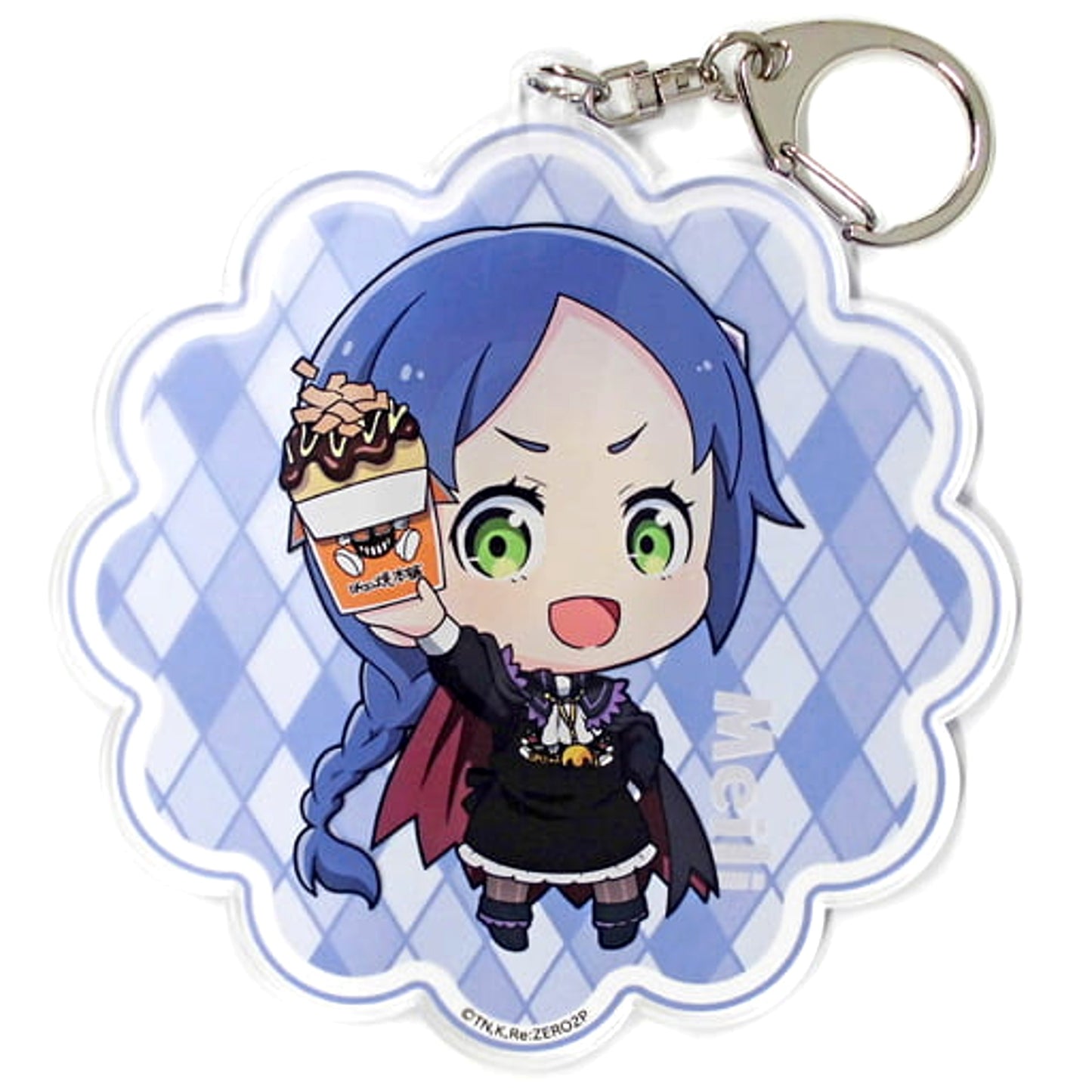 Re:ZERO -Starting Life in Another World- Meili Poltlout Trading Acrylic Keychains Bakudan-Yaki Honpo Limited Keychains [USED]