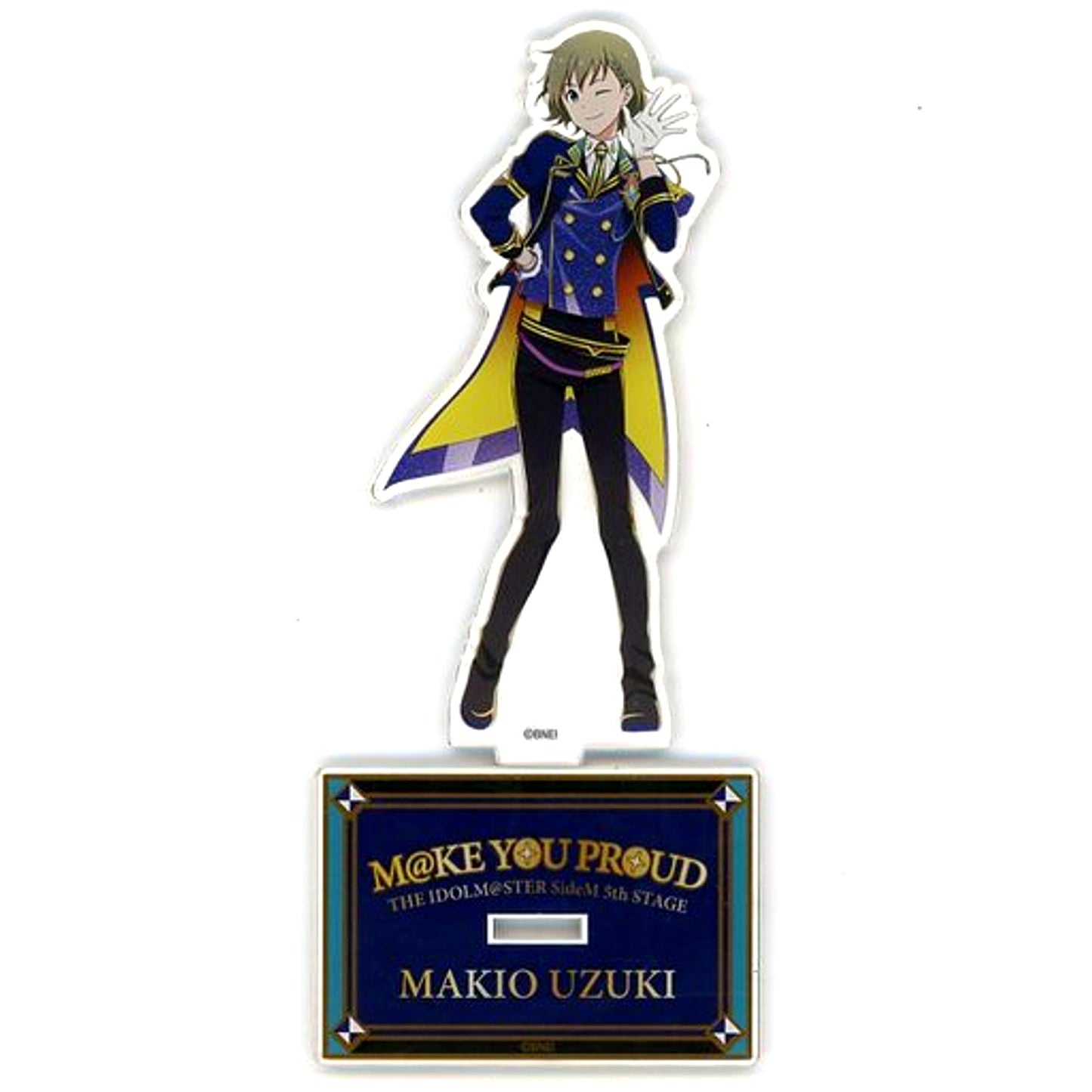 Makio Uzuki THE IDOLM@STER SideM Official Acrylic Stand 5th STAGE M@KE YOU PROUD [USED]