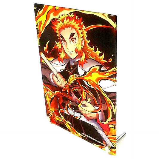 Kyojuro Rengoku Mini Acrylic Art Panel Demon Slayer [USED]