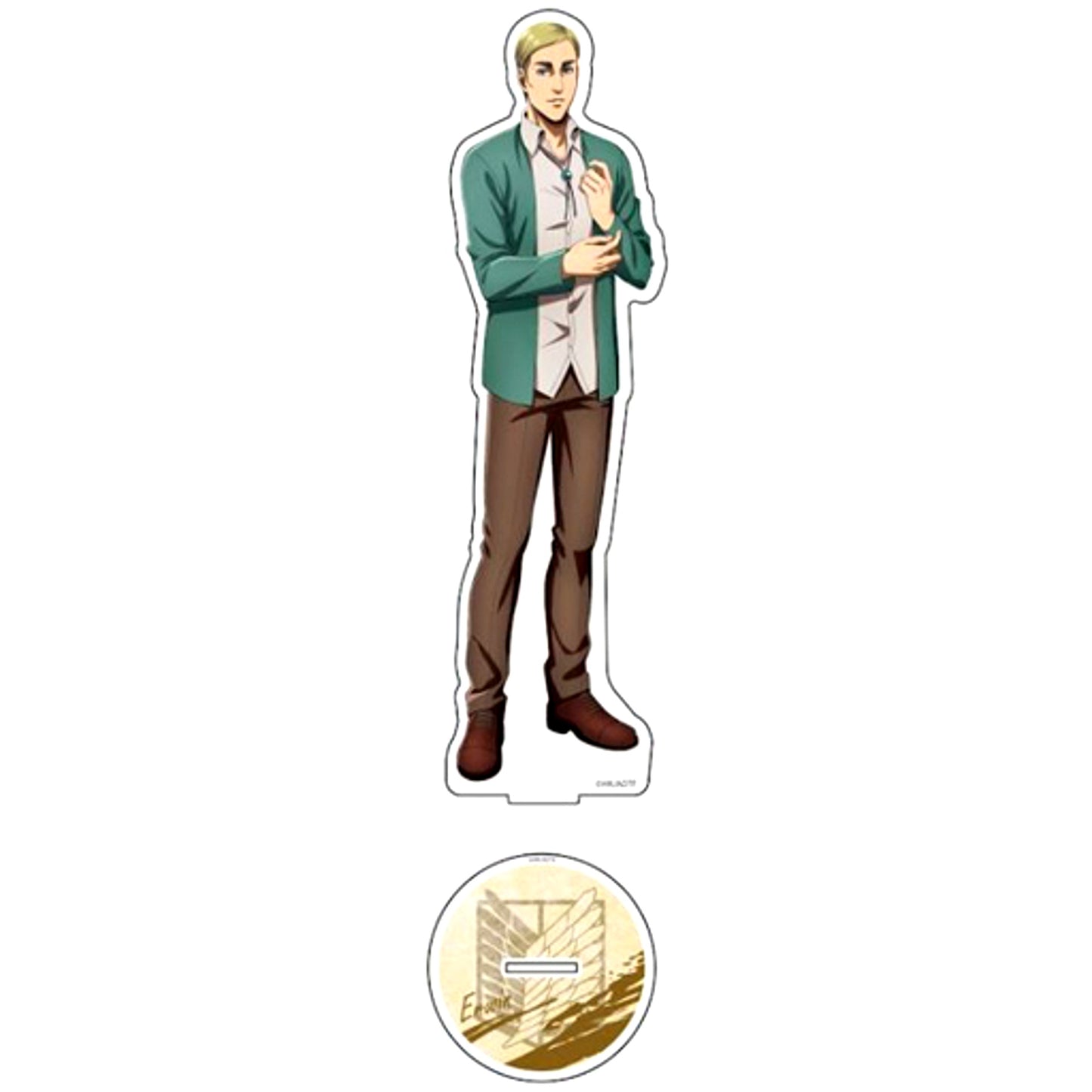 Erwin Smith Attack on Titan Drawn Acrylic Figure S Meeting Ver [USED]