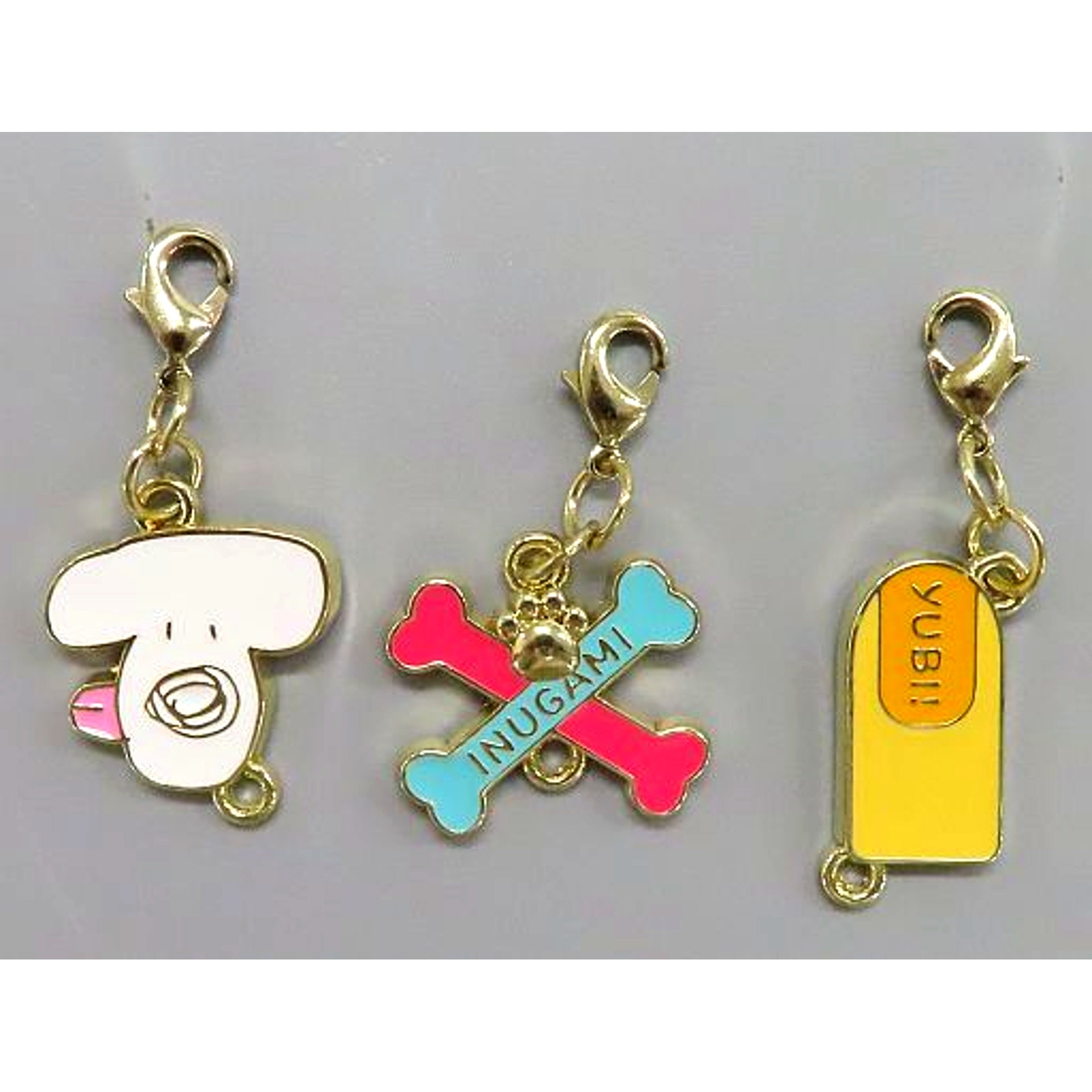 Inugami Korone hololive Single Group 3-connected Korone Metal Keychain Inugami Korone 2nd Anniversary [USED]