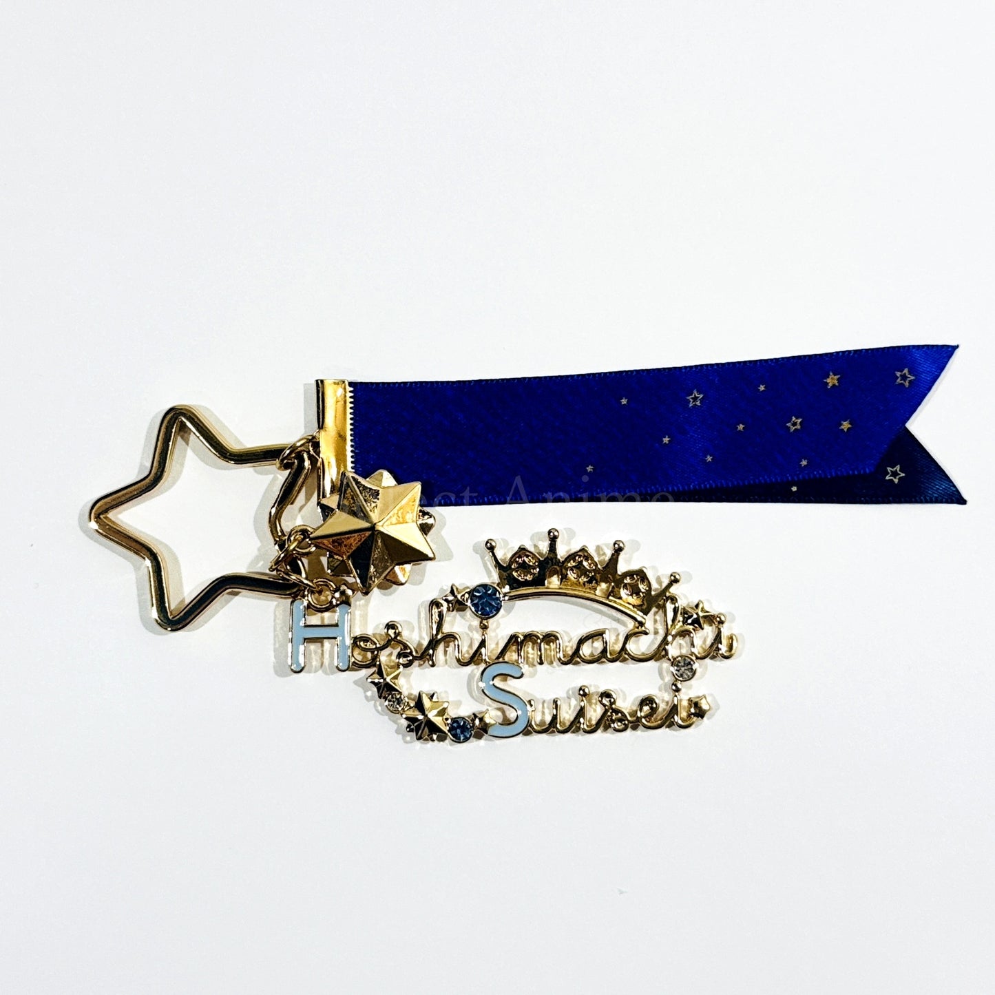 VTuber Hololive Hoshimachi Suisei Logo Motif Metal Keychain Birthday & 3rd Anniversary Limited Edition Keychains [USED]