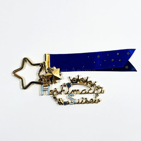 VTuber Hololive Hoshimachi Suisei Logo Motif Metal Keychain Birthday & 3rd Anniversary Limited Edition Keychains [USED] — photo 1