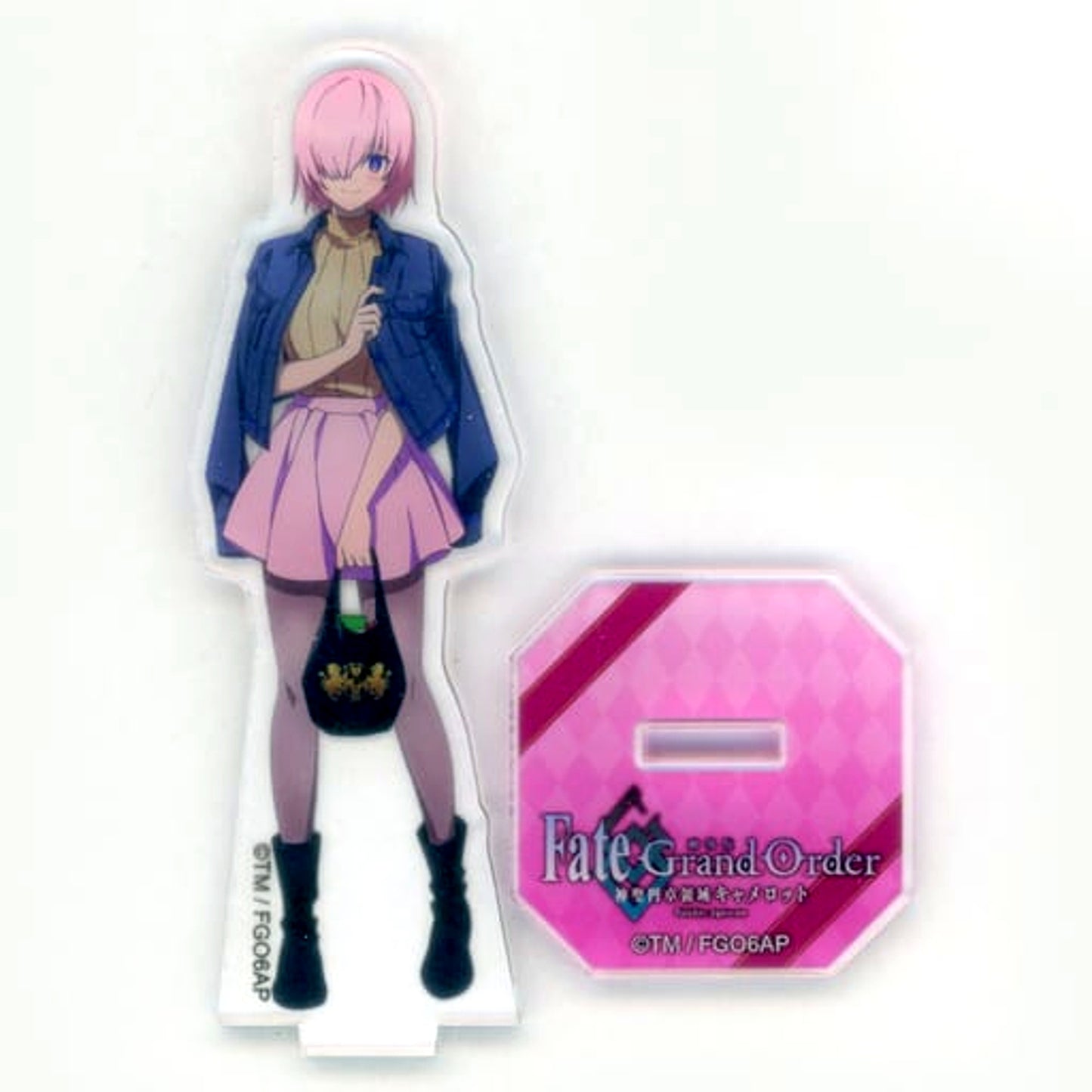 Mash Kyrielight Fate/Grand Order Camelot Film Part 2 Paladin; Agateram Lawson Loppi HMV&BOOKS online Ltd Acrylic Stand [USED]