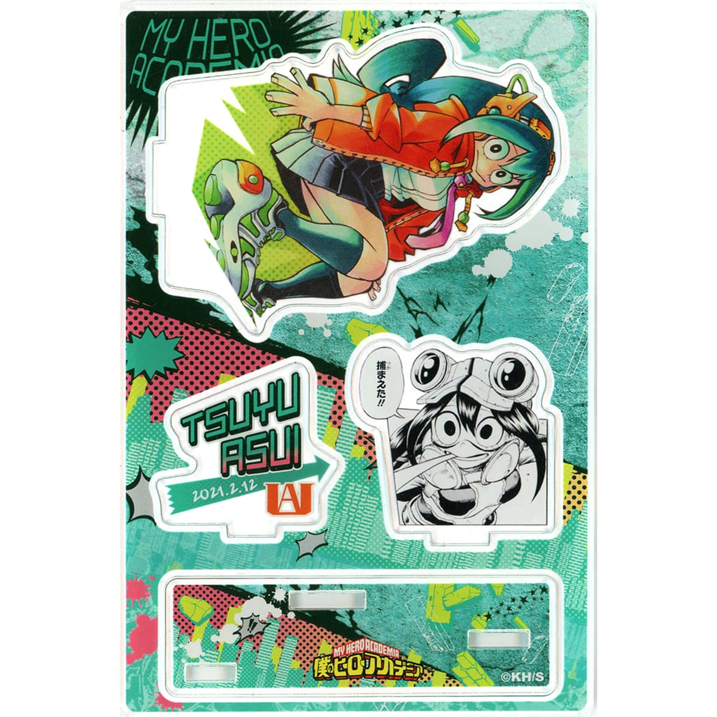 My Hero Academia Tsuyu Asui Famous Scene Diorama figure 2021 Mascot [USED]