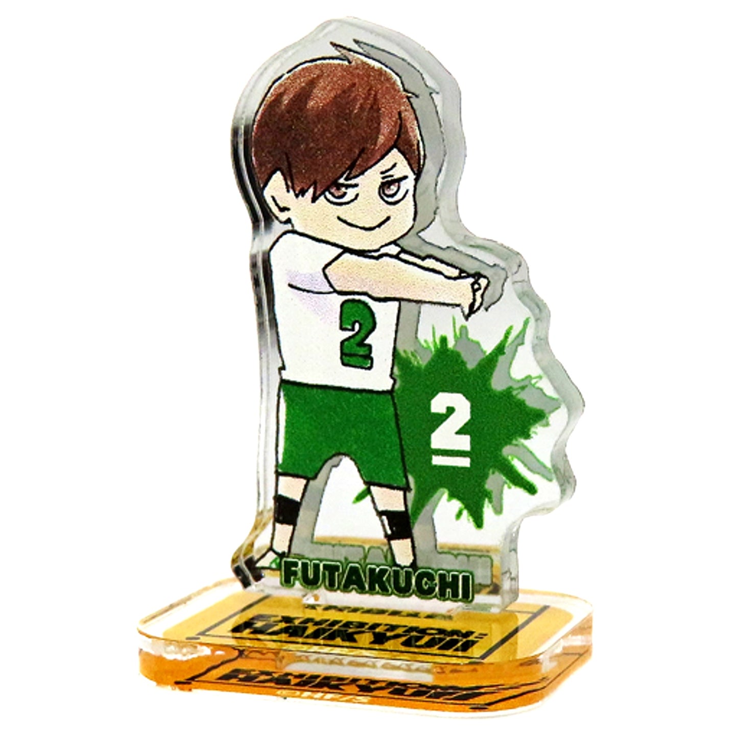 Kenji Futakuchi Rare Haikyu!! Exhibition Sendai Illustration SD Acrylic Mini Figure [USED]