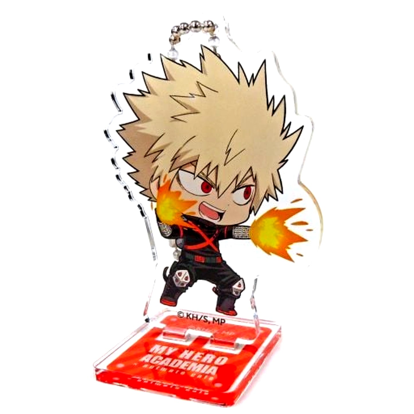 Katsuki Bakugo My Hero Academia x animatecafe Trading Acrylic Stand Keychain Class A vs Class B ver [USED]