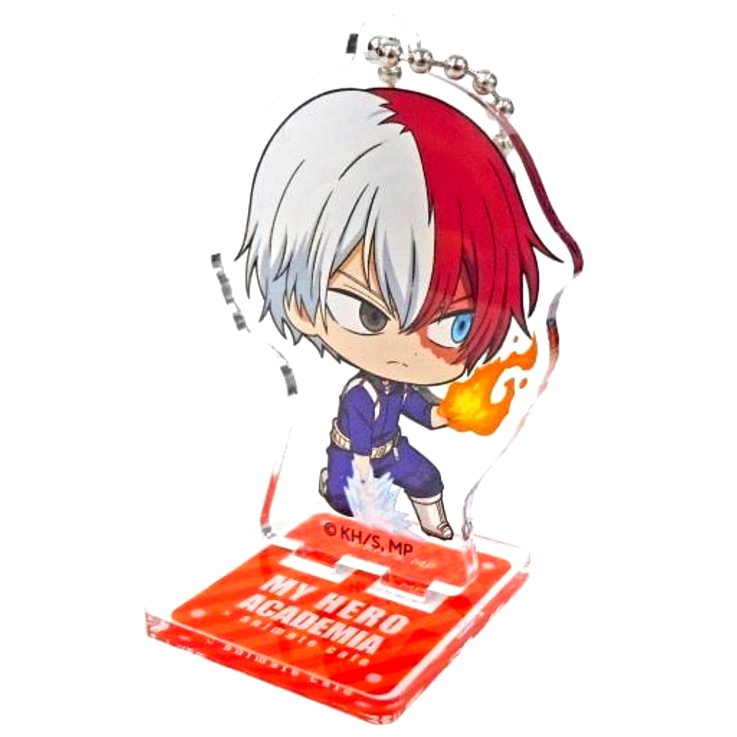 Shoto Todoroki My Hero Academia Animate Cafe Acrylic Stand Keyring Class A vs Class B Ver [USED]