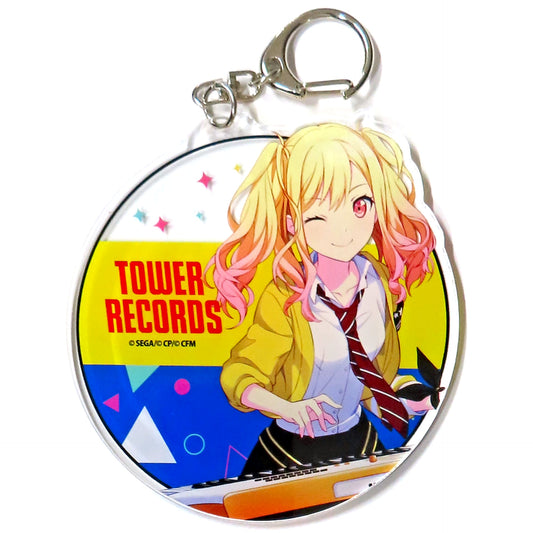Hatsune Miku: Colorful Stage! Saki Tenma Leo/Need Acrylic Keychain Tower Records Limited Keychains [USED]