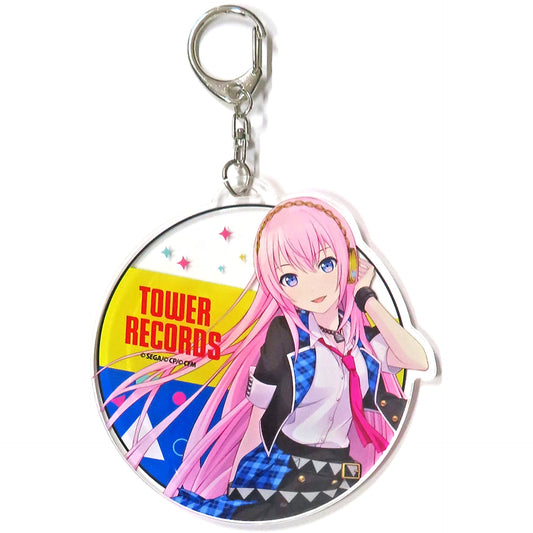 Hatsune Miku: Colorful Stage! Megurine Luka Classroom SEKAI Leo/Need Acrylic Keychain Tower Records Limited Keychains [USED]