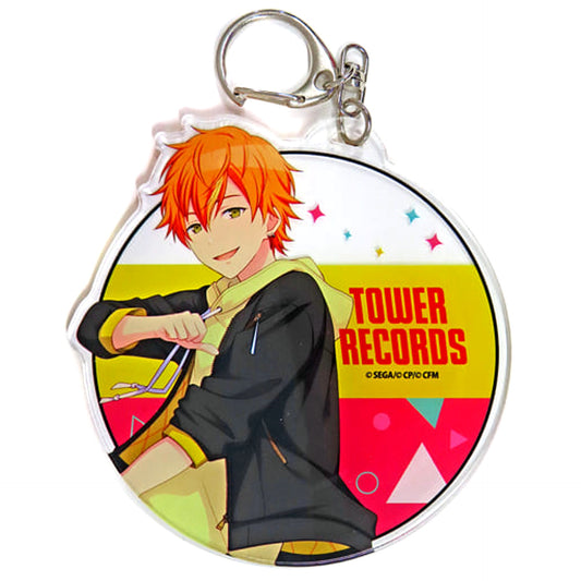 Hatsune Miku: Colorful Stage! Akito Shinonome Vivid Bad Squad Acrylic Keychain Tower Records Limited Keychains [USED]