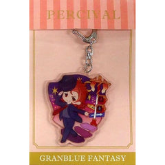 Granblue Fantasy Percival Acrylic Keychain animate Girls Festival 2017 Limited Keychains [USED]