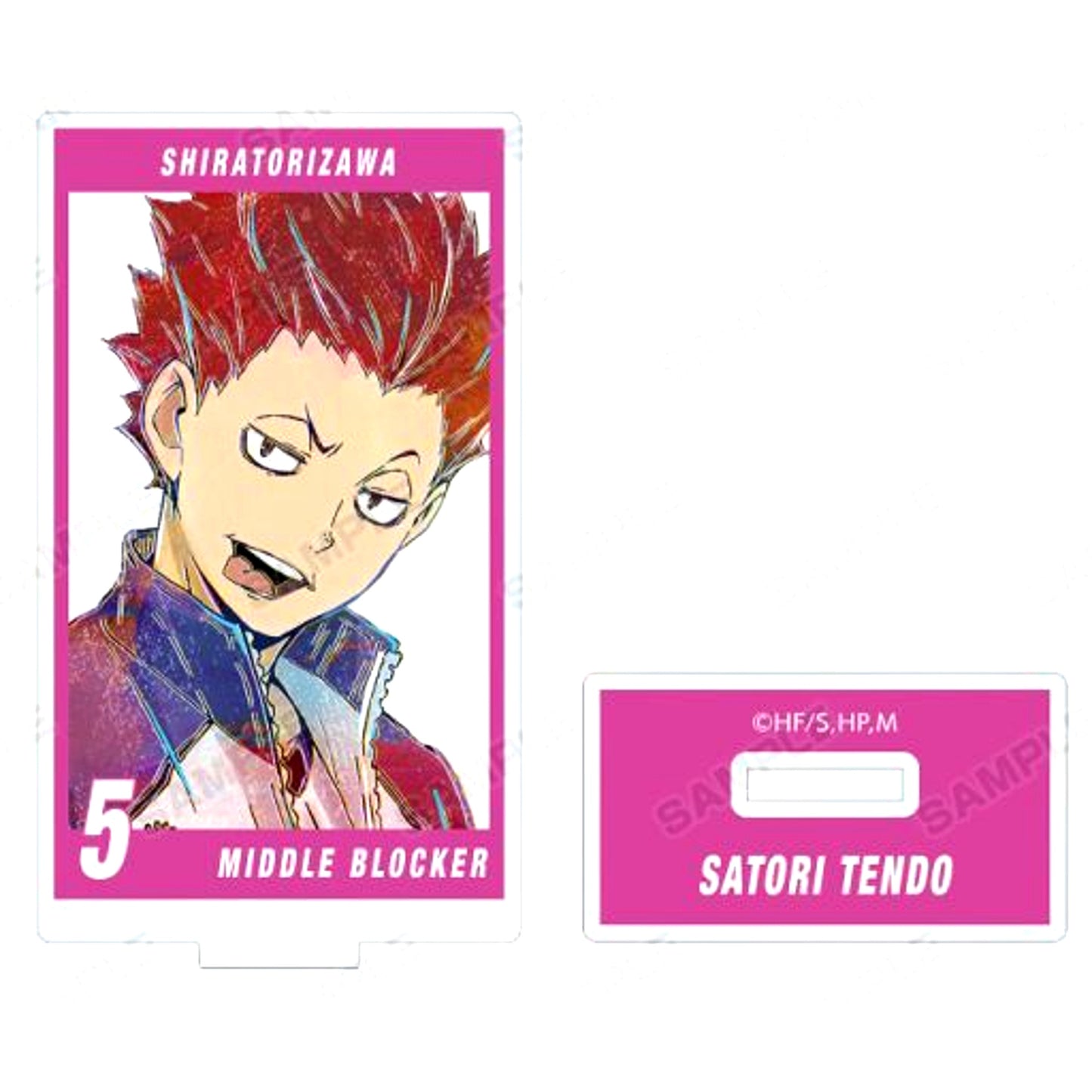 Satori Tendo Haikyu!! TO THE TOP Trading Ani-Art Vol. 5 Acrylic Stand [USED]