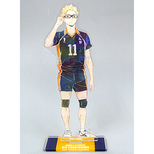Kei Tsukishima Haikyu!! To The Top Ani-Art Vol.4 Big Acrylic Stand [USED]