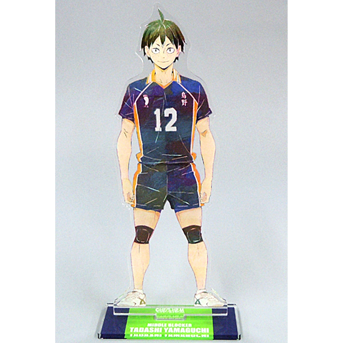 Tadashi Yamaguchi Ani-Art 4th Collection Big Acrylic Stand Haikyu!! To The Top [USED]