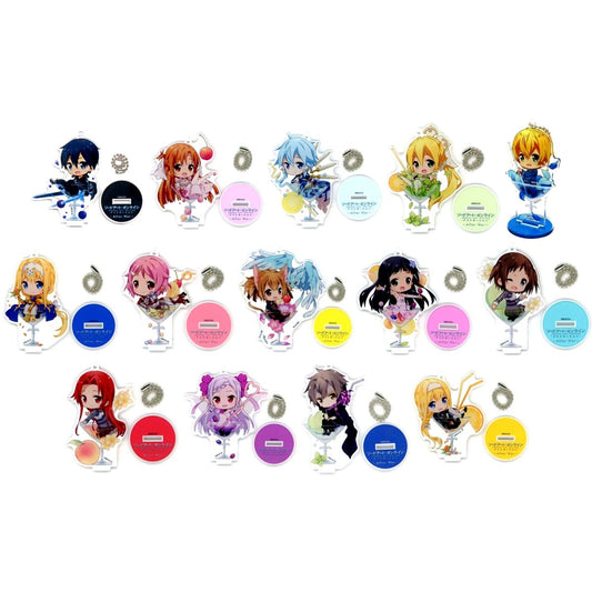 Set of 14 Trading Mini Acrylic Stand Sword Art Online: Alicization Sword Art Online Alicization -After War- [USED]