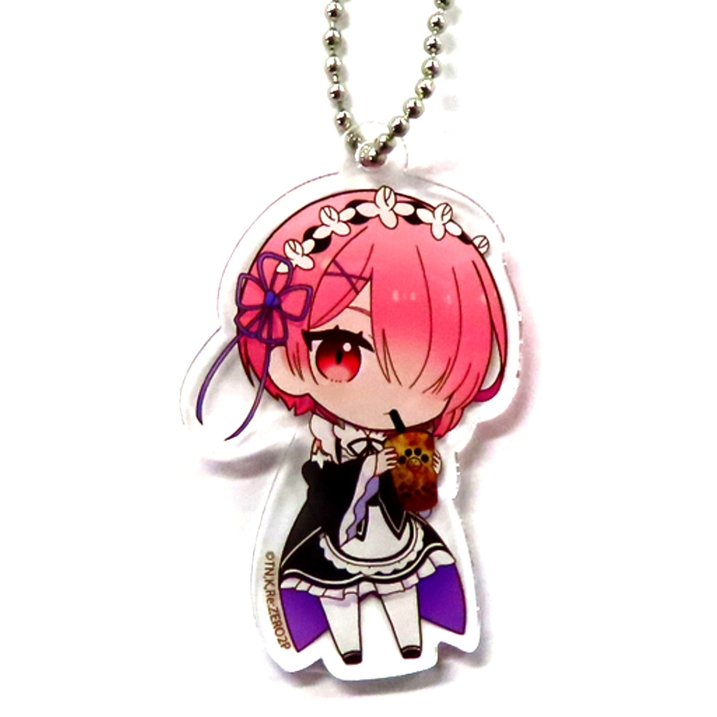 Ram Re:ZERO -Starting Life in Another World- Acrylic Keychain Xiexie Pearl [USED]