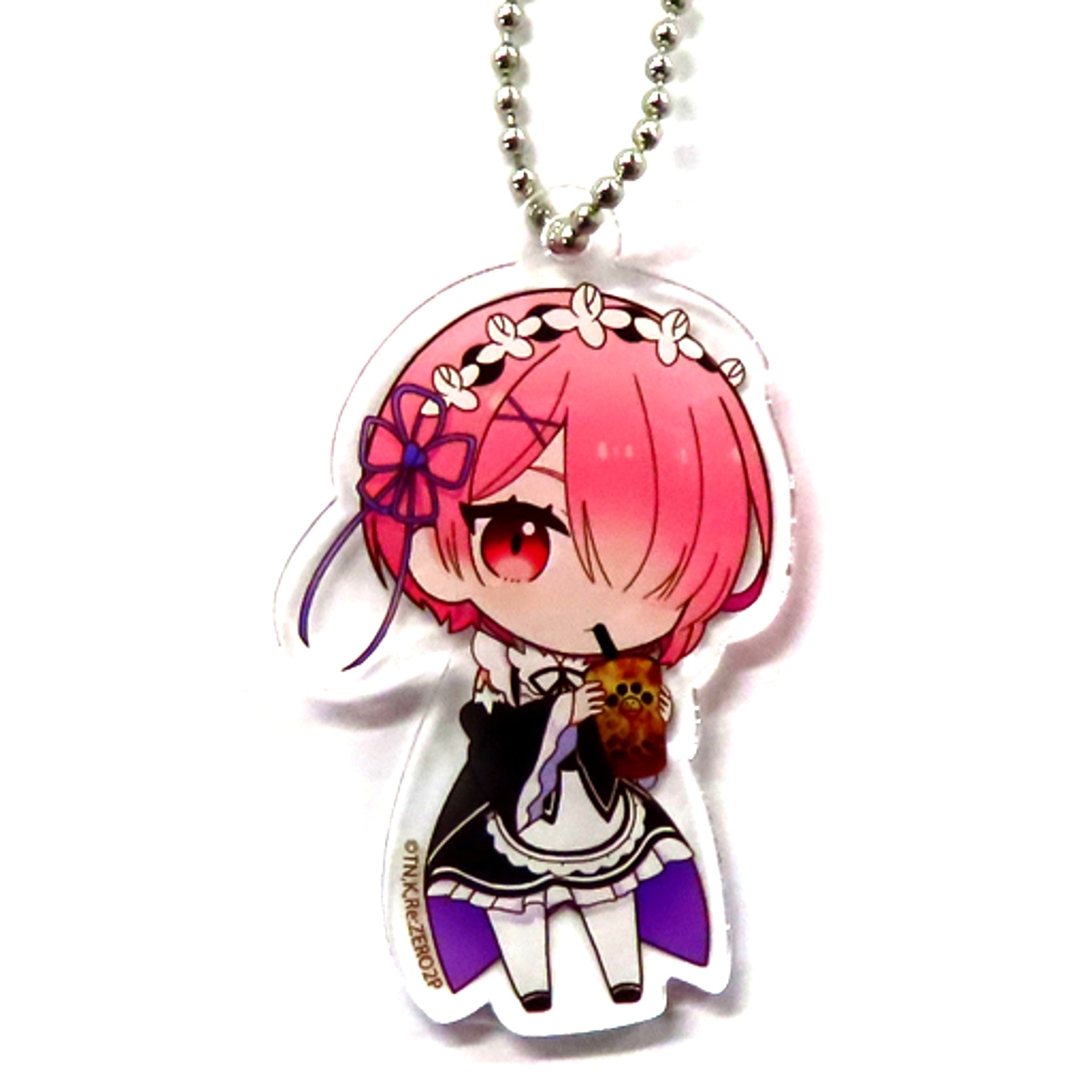 Ram Re:ZERO -Starting Life in Another World- Acrylic Keychain Xiexie Pearl [USED]