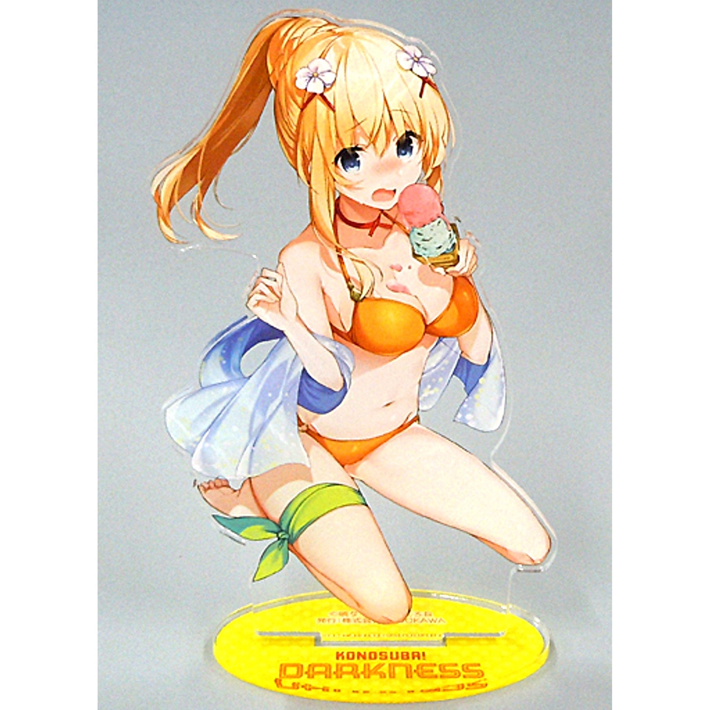 Darkness Acrylic Stand Figure KonoSuba: God's Blessing on this Wonderful World! Darkness Birthday [USED]