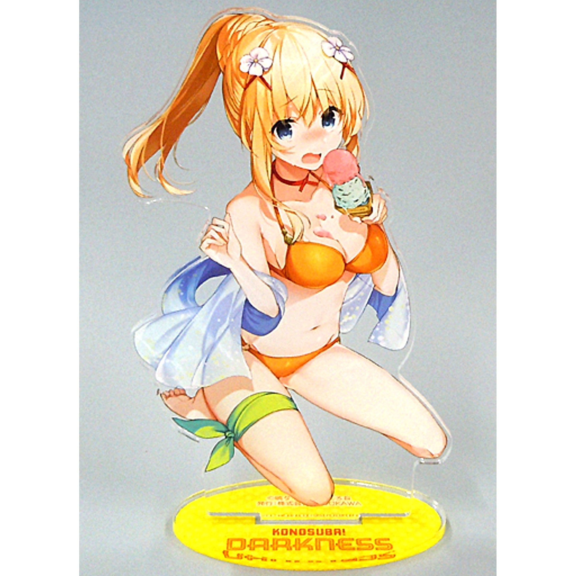 Darkness Acrylic Stand Figure KonoSuba: God's Blessing on this Wonderful World! Darkness Birthday [USED]