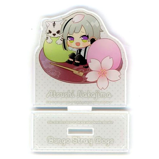 Atsushi Nakajima Bungo Stray Dogs Online Kuji Mini! Kujibikido Wagashi ver. Prize A-1 Acrylic Stand Figure [USED]