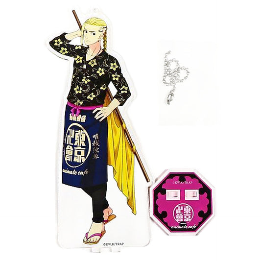Ken Ryuguji Tokyo Revengers Big Acrylic Stand Keychain animate cafe Limited [USED]