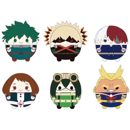 My Hero Academia Izuku Midoriya & Others Fuwakororin All 6 Types Set Mascot [USED]