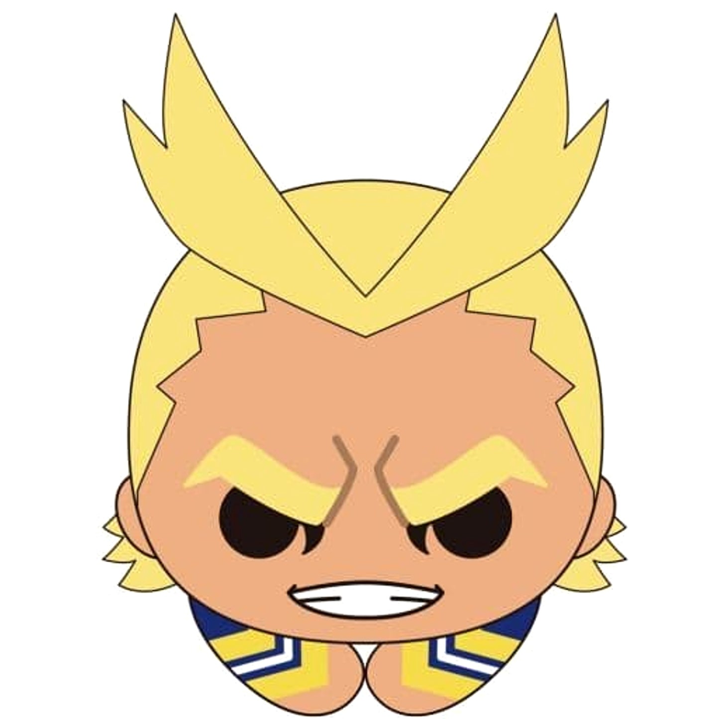 My Hero Academia All Might Hagu Chara Collection Mascot [USED]