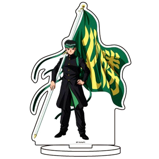 Yusuke Urameshi 15. Cheer Squad Ver. Character Acrylic Figure YuYu Hakusho [USED]