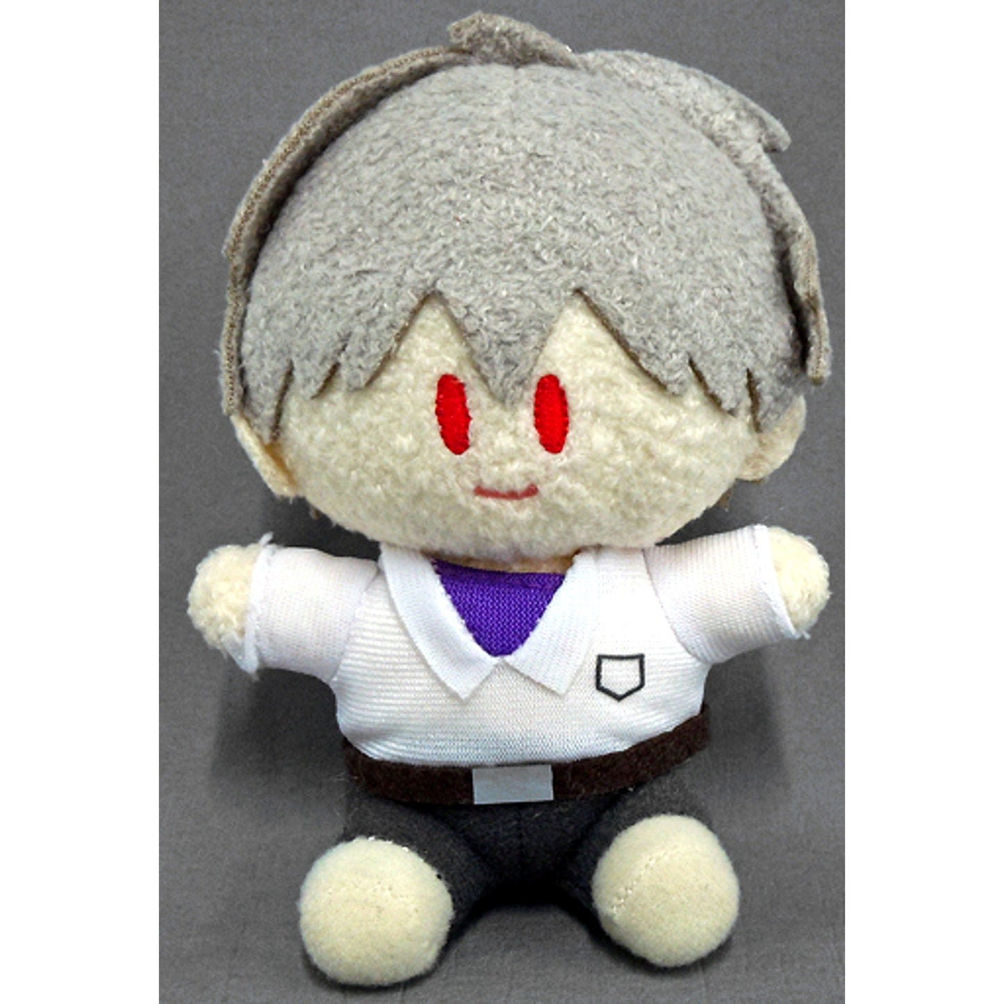 Kaworu Nagisa Uniform Ver. Yorinui Mini Plush Rebuild of Evangelion [USED]