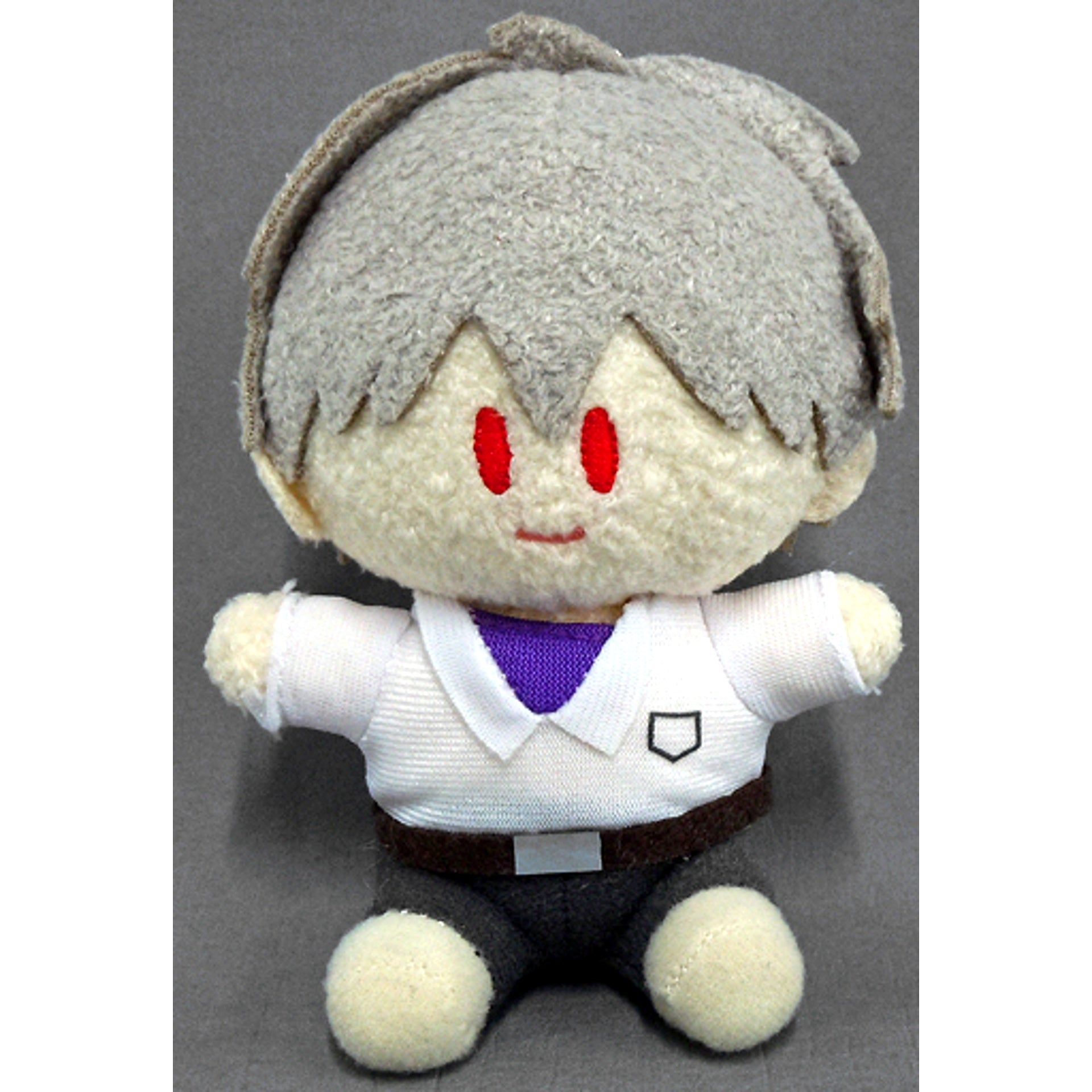 Kaworu Nagisa Uniform Ver. Yorinui Mini Plush Rebuild of Evangelion [USED]