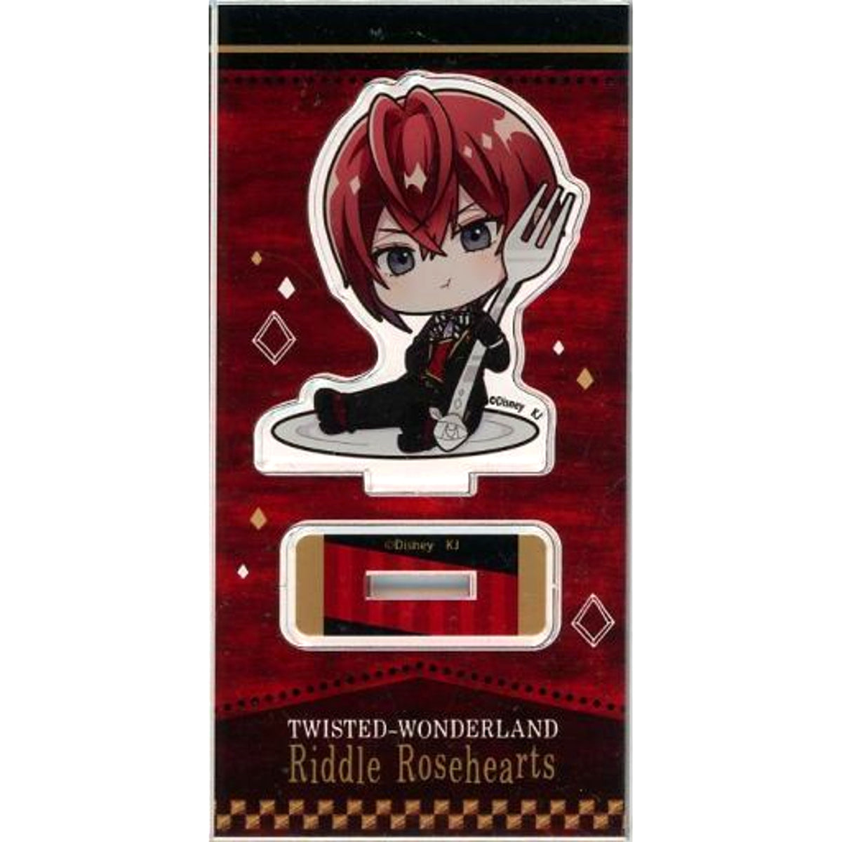 Riddle Rosehearts Disney Twisted Wonderland Gochikara Acrylic Figure Part 1 [USED]