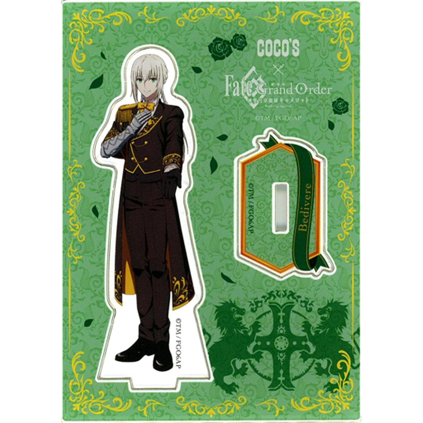 Bedivere Fate/Grand Order Divine Realm of the Round Table Camelot Movie Original Acrylic Stand Panel Chaldea Egyptian Territory Cocos [USED]