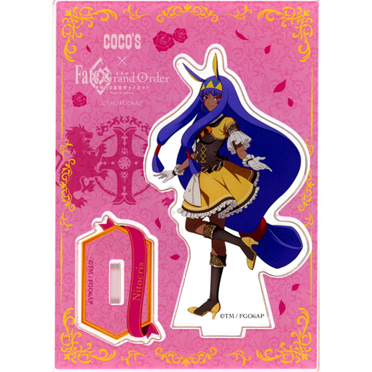 Nitocris Cocos x Fate/Grand Order Divine Realm of the Round Table Camelot Movie Original Acrylic Stand Panel Chaldea Egyptian Territory [USED]