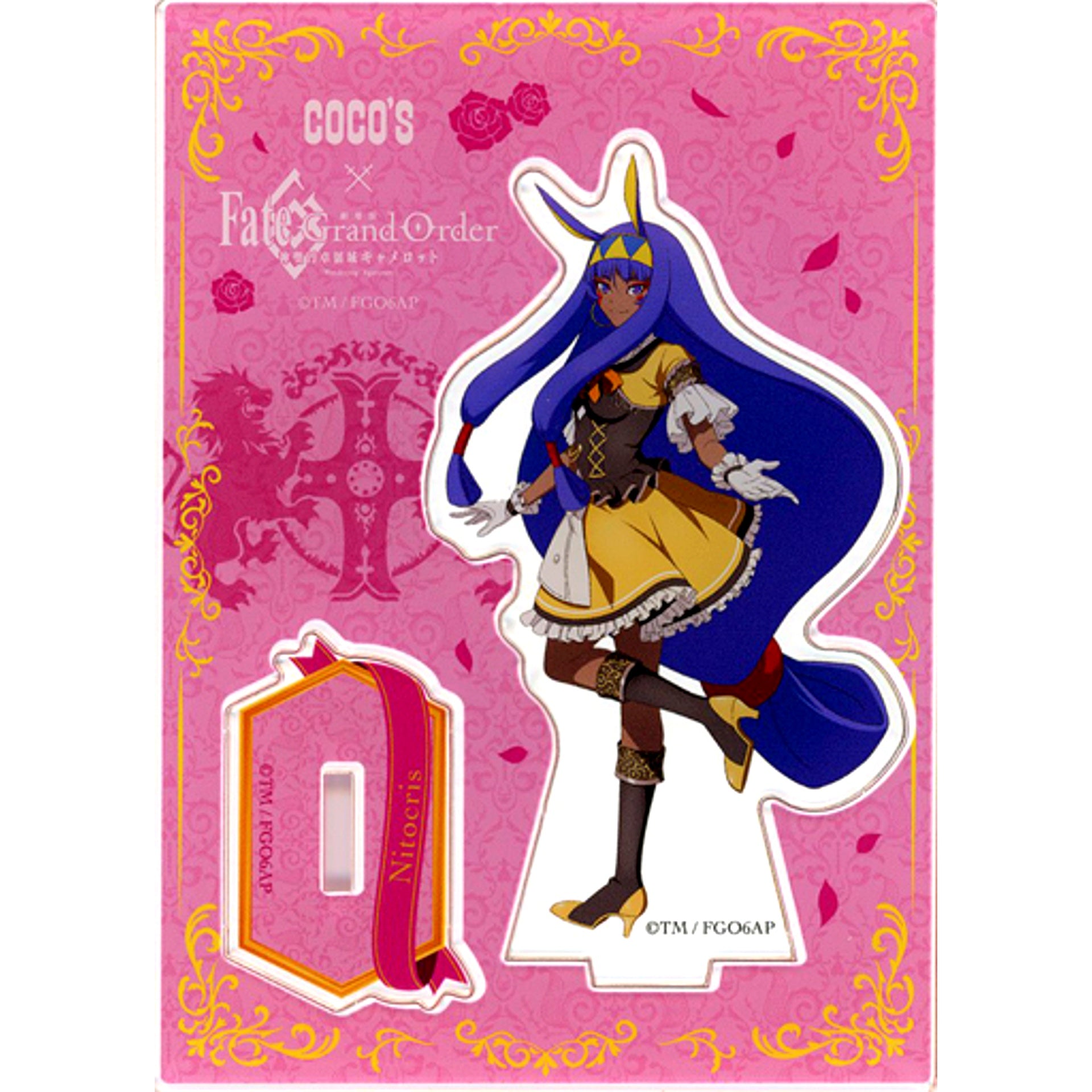 Nitocris Cocos x Fate/Grand Order Divine Realm of the Round Table Camelot Movie Original Acrylic Stand Panel Chaldea Egyptian Territory [USED]
