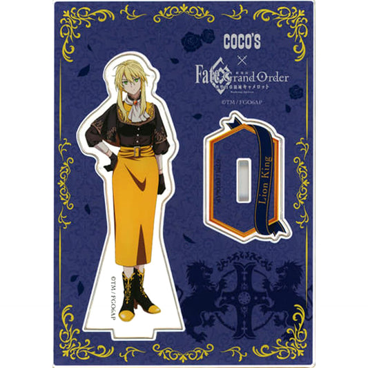 Lion King Artoria Pendragon Coco's x Fate/Grand Order Camelot Original Acrylic Stand Panel Knights of the Round Table [USED]