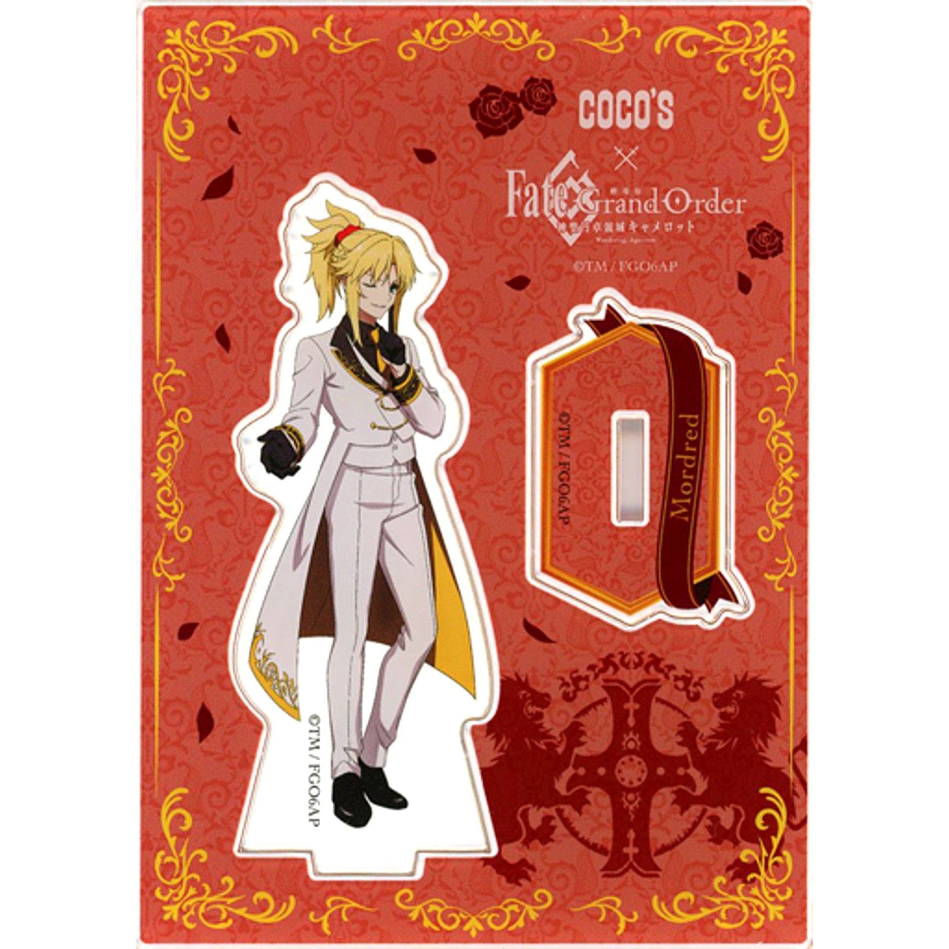 Mordred Fate/Grand Order Divine Realm of the Round Table Camelot Movie Original Acrylic Stand Panel Knights of the Round Table Cocos [USED]