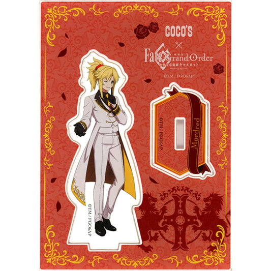 Mordred Fate/Grand Order Divine Realm of the Round Table Camelot Movie Original Acrylic Stand Panel Knights of the Round Table Cocos [USED]