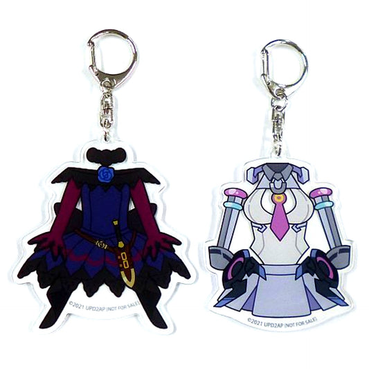 Rice Shower & Mihono Bourbon Uma Musume Pretty Derby Season 2 Racing Uniform Acrylic Keychain Set of 2 Animate Bonus [USED]