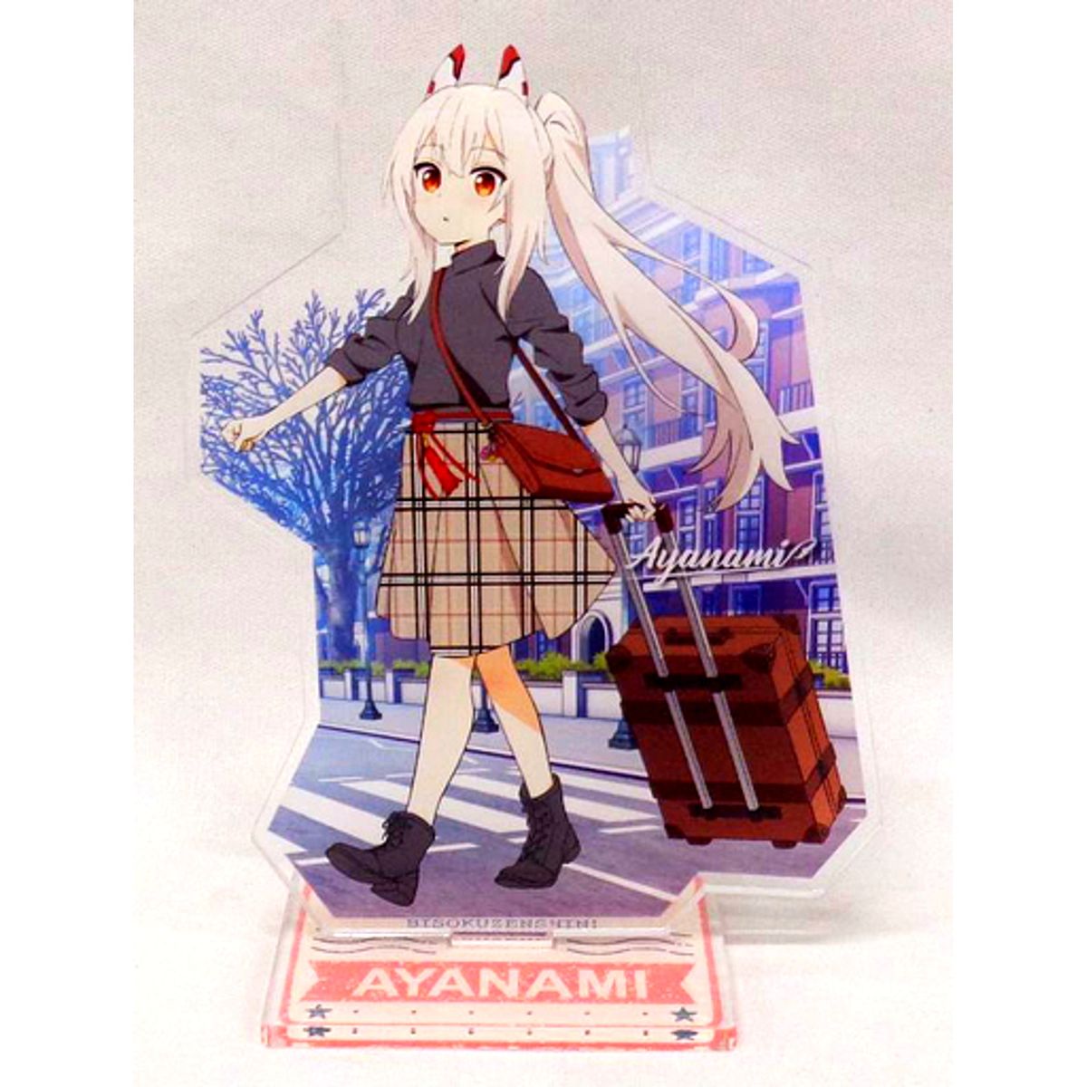 Ayanami Acrylic Stand Big Azur Lane Bisoku Zenshin! x Don Quijote Part 2 [USED]