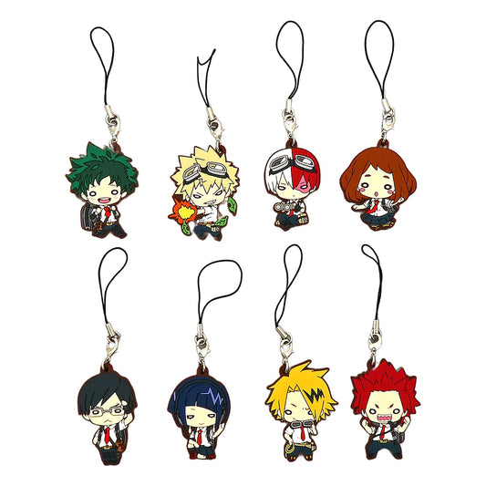 My Hero Academia Katsuki Bakugo & Others Nitotan Outdoor Training Rubber Mascot All 8 Types Set Mascot [USED]