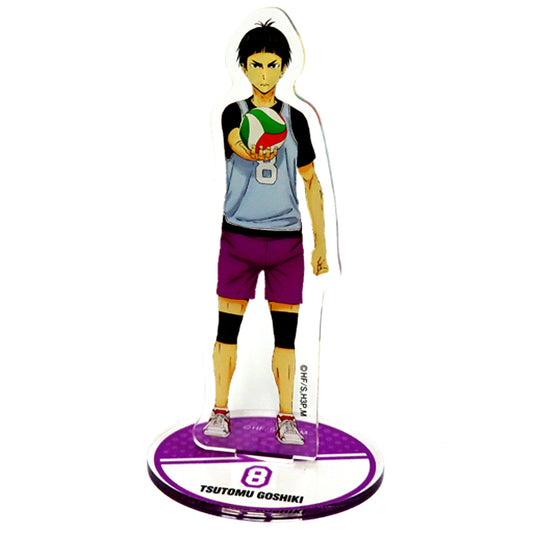 Tsutomu Goshiki Haikyu!! Karasuno High School VS Shiratorizawa Academy Big Acrylic Stand Collection Rival School [USED]