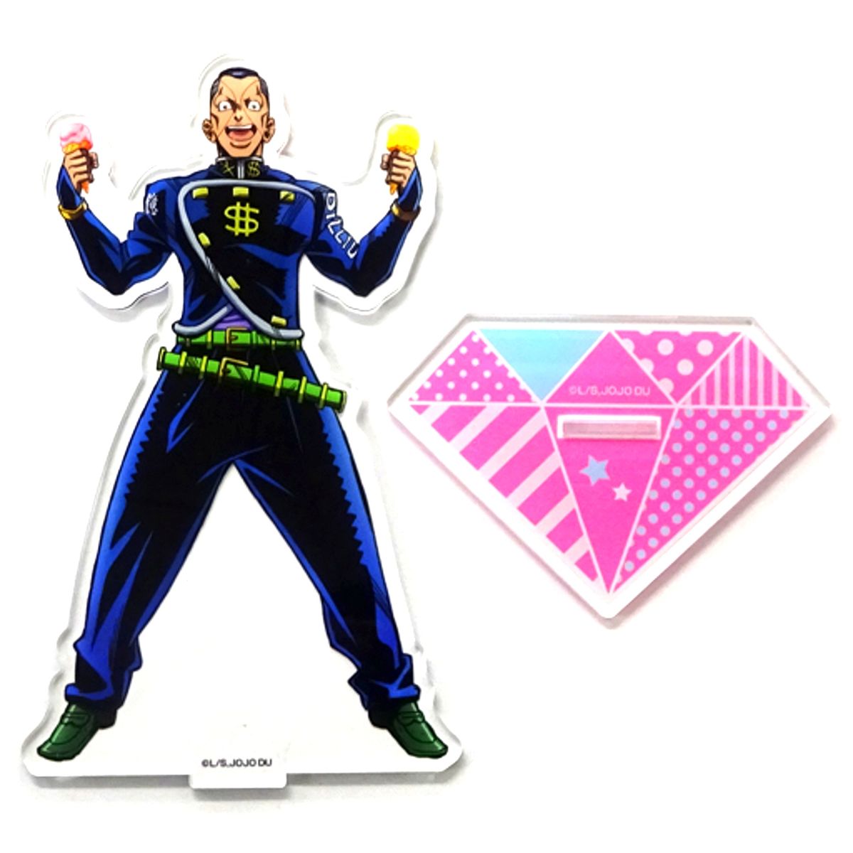 Okuyasu Nijimura 3 2020 Illustration Ver. Big Acrylic Stand JoJo's Bizarre Adventure Part 4: Diamond is Unbreakable [USED]