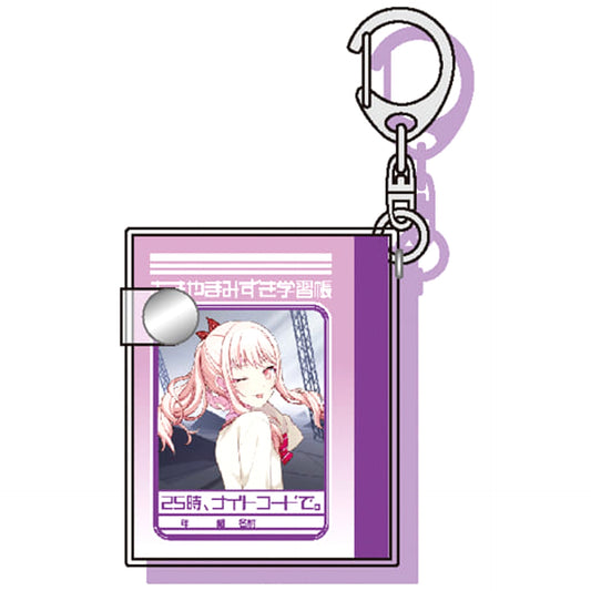Hatsune Miku: Colorful Stage! Mizuki Akatsukiyama Mini Mini Notebook Keychain Collection E 25-ji, Nightcord de. Keychains [USED]