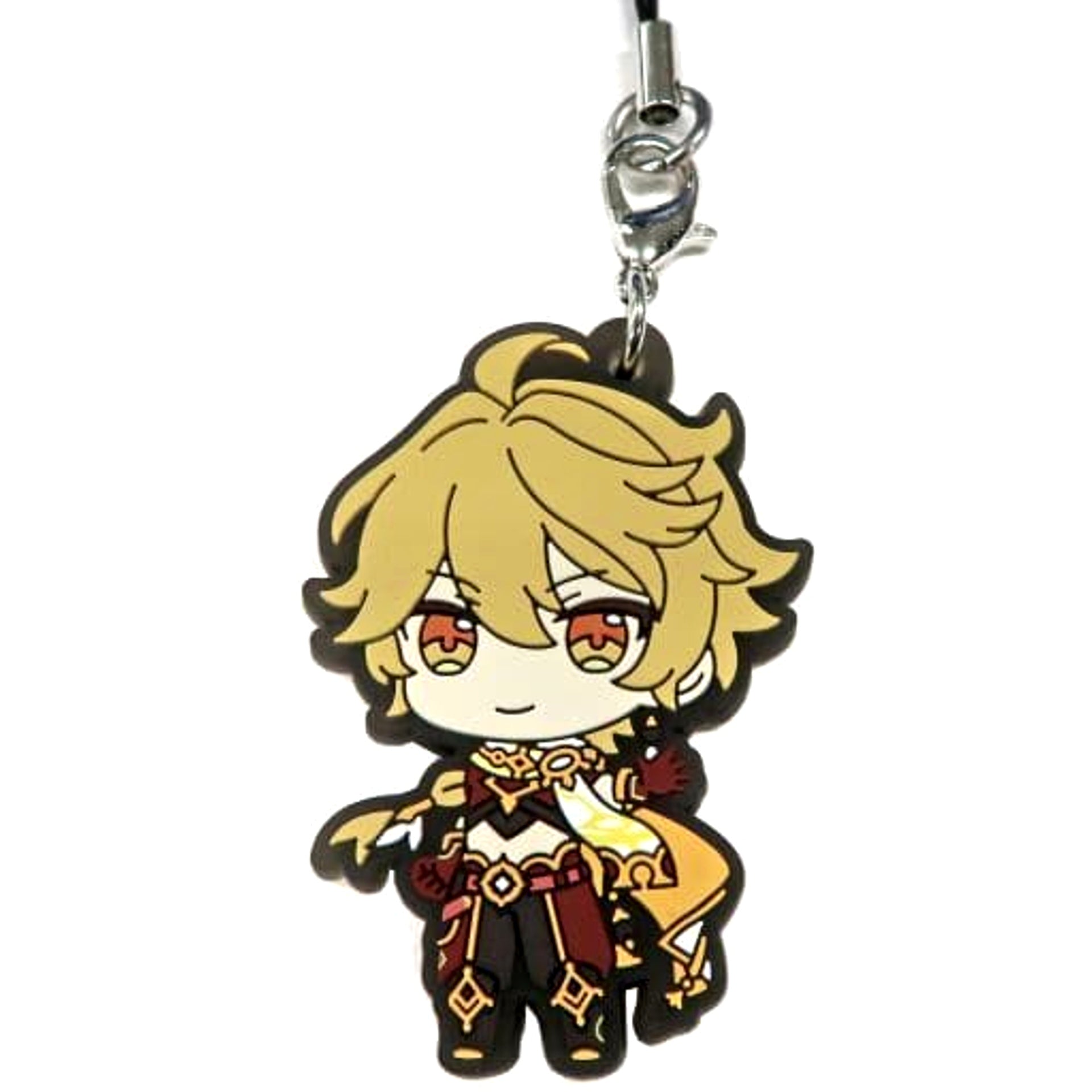 Genshin Aether Capsule Rubber Strap Vol.1 Keychains [USED]