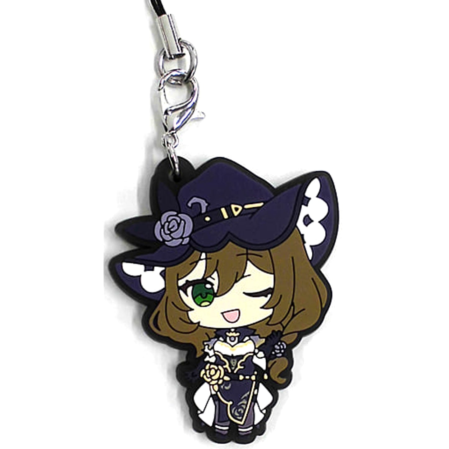 Genshin Lisa Capsule Rubber Strap Vol.1 Keychains [USED]