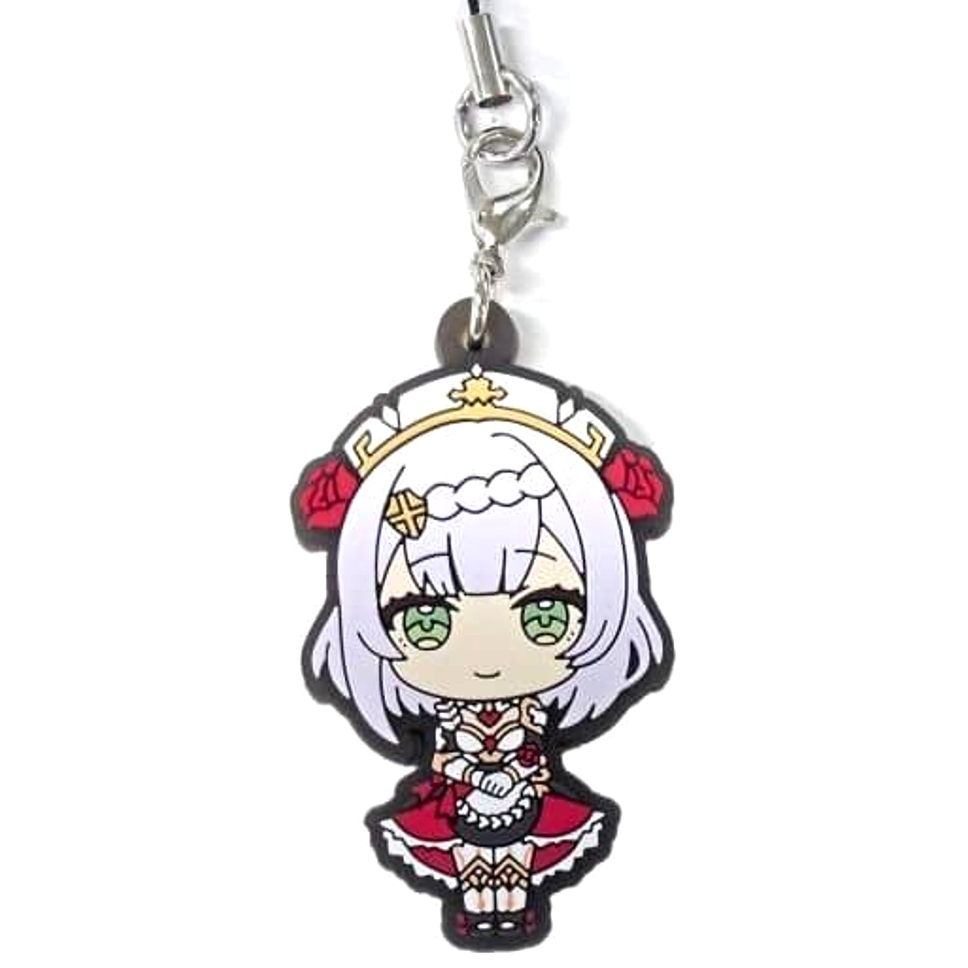 Genshin Noelle Capsule Rubber Strap Vol.2 Keychains [USED]