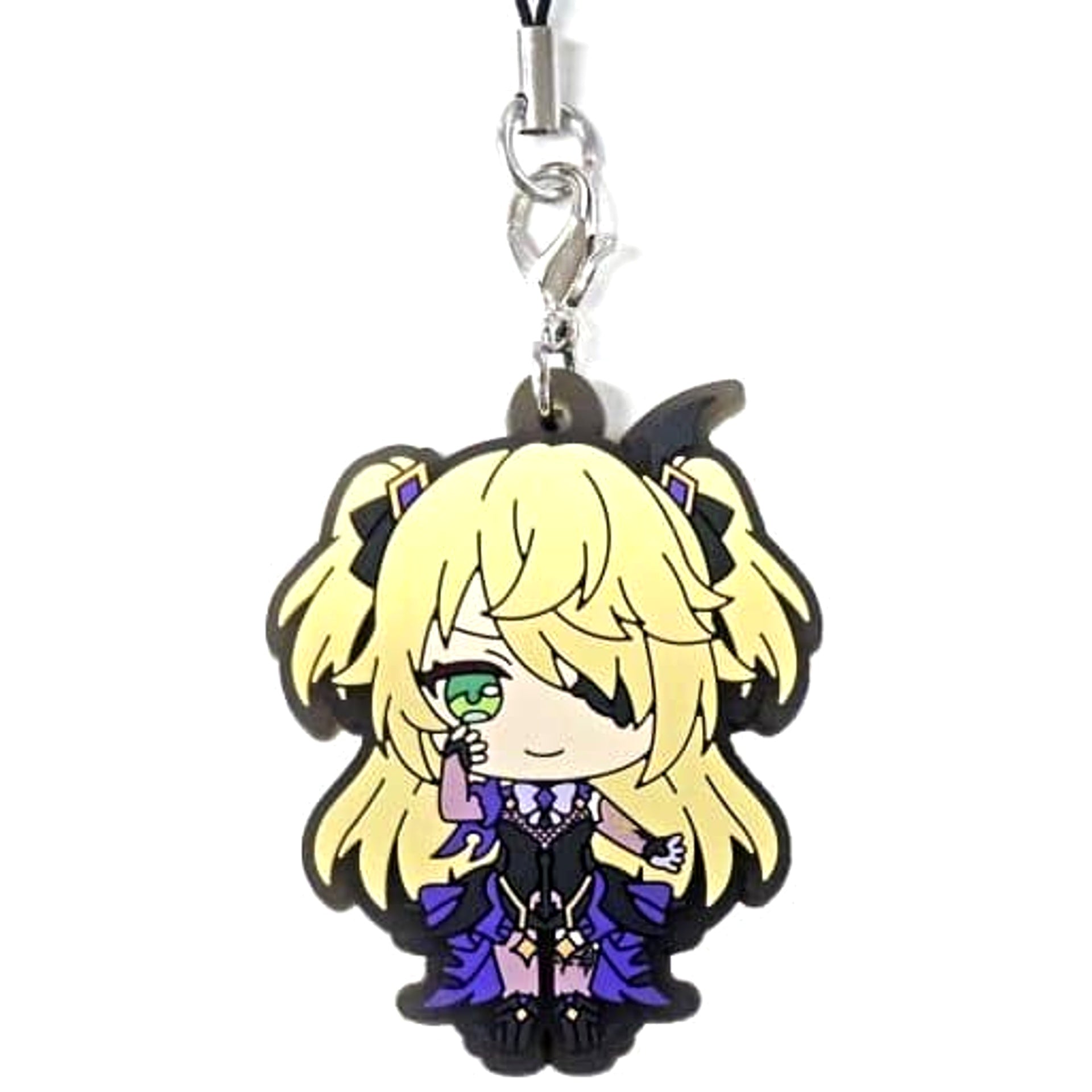 Genshin Fischl Capsule Rubber Strap Vol.2 Keychains [USED]